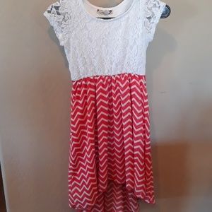 Girls High Low Dress